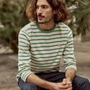Ecru & Green Aubrac T-Shirt - Men