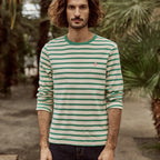 T-Shirt Écru & Vert Aubrac - Homme