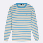 T-Shirt Blanc & Bleu Ciel Aubrac - Homme