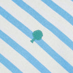 T-Shirt Blanc & Bleu Ciel Aubrac - Homme