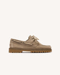 Chaussures Bateau Femme Beige