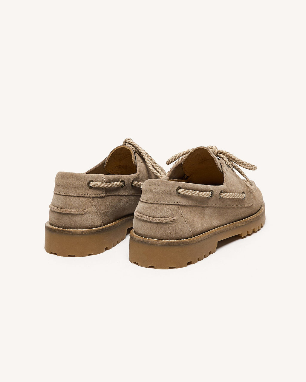 Chaussures Bateau Femme Beige
