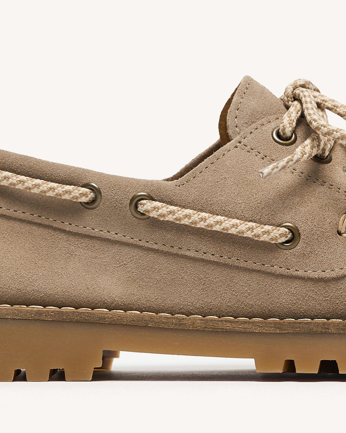 Chaussures Bateau Femme Beige