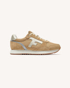 Zapatillas Beige Y Doradas