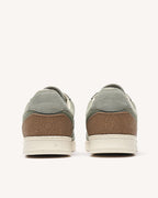 Dark Khaki Canvas Trainers
