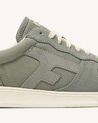 Dark Khaki Canvas Trainers