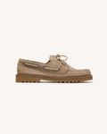 Beige Boat Shoes