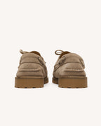 Beige Boat Shoes