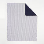 Nappe De Pique Nique - Rayé Beige Et Marron
