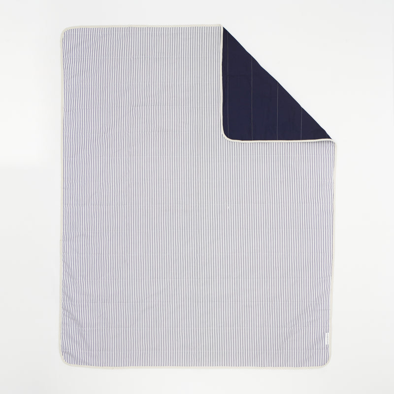 Nappe De Pique Nique - Rayé Beige Et Marron
