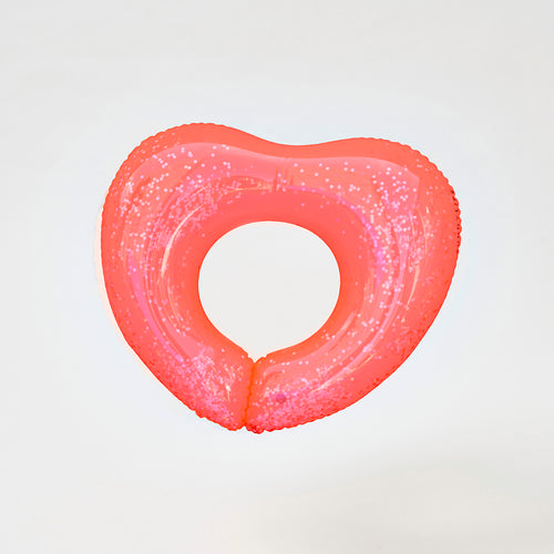 Anillo flotante mini en forma de corazón