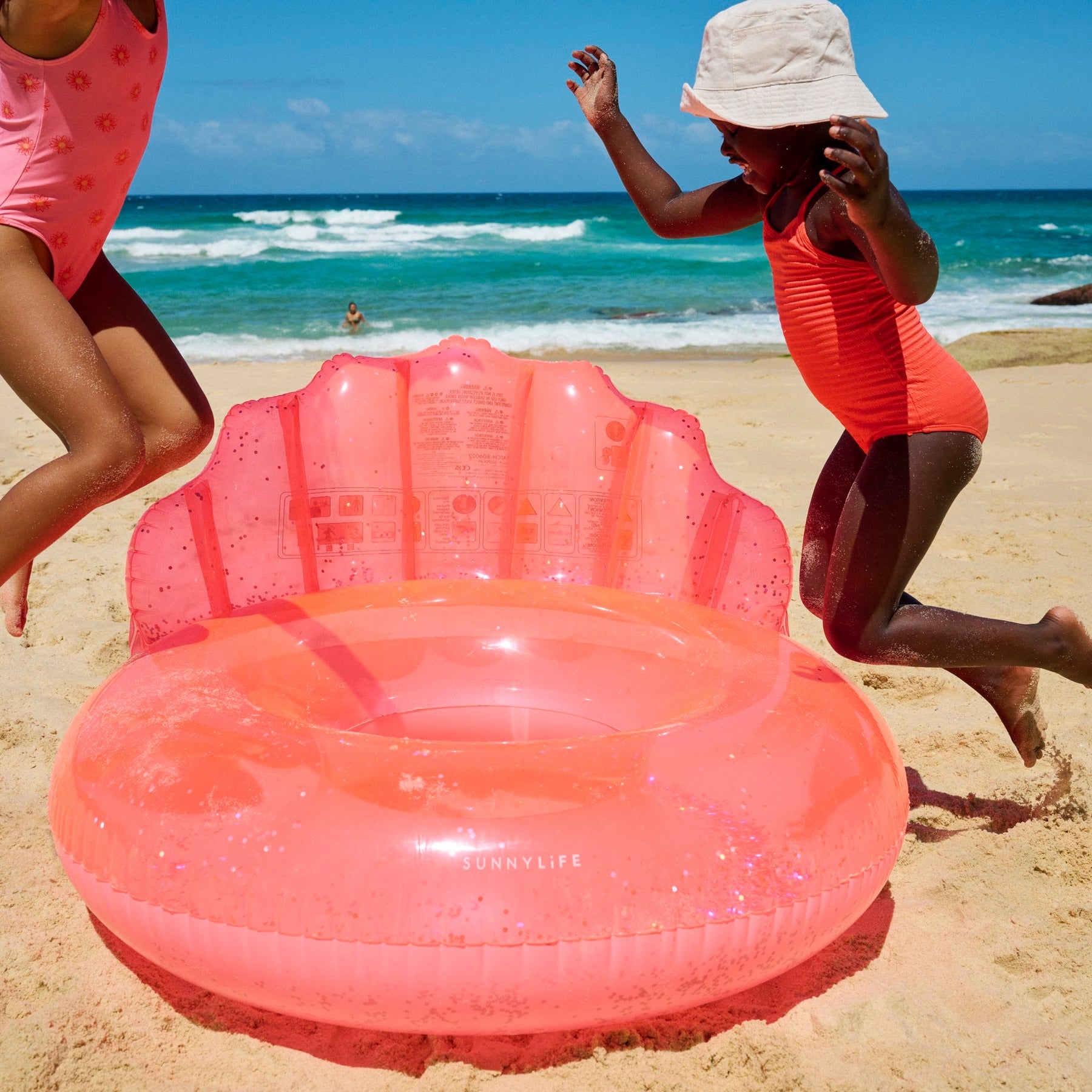 Flotador Shell Adulto - Rosa