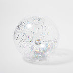 Balón Hinchable Glitter - Transparente con Lentejuelas