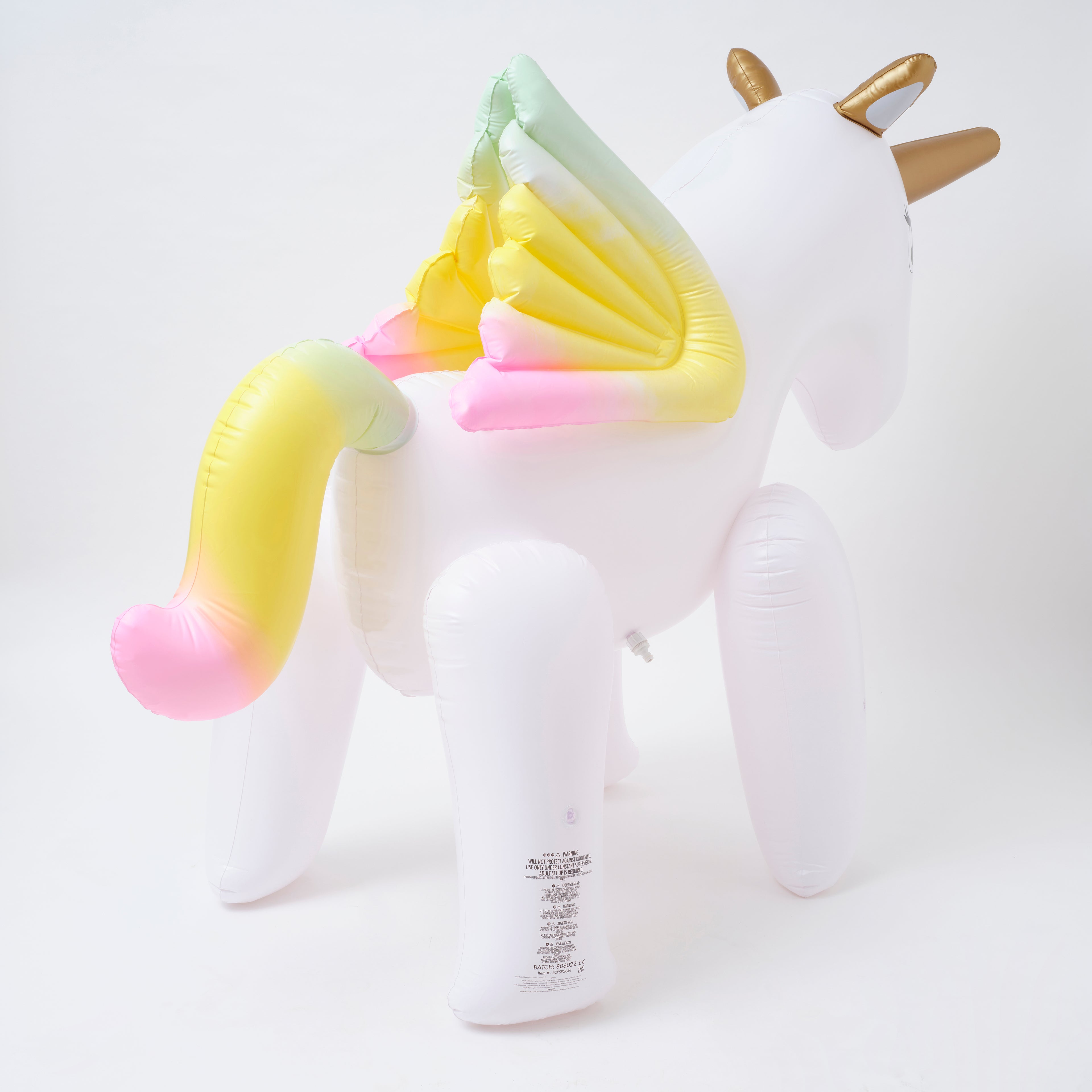 Arroseur Geant Licorne Unicorn - Blanc