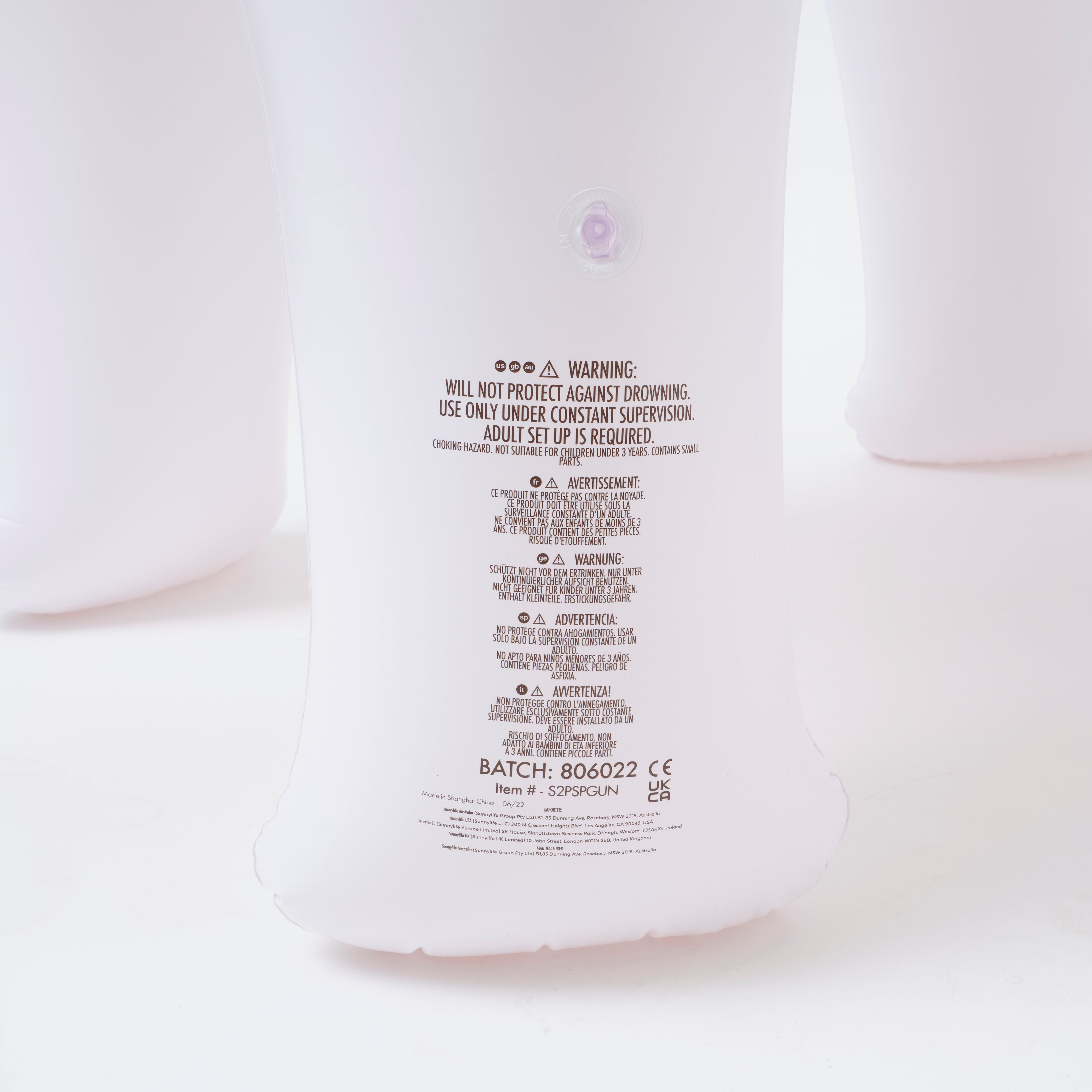Arroseur Geant Licorne Unicorn - Blanc