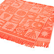 Serviette De Plage Coral - Terracotta