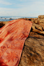 Serviette De Plage Coral - Terracotta