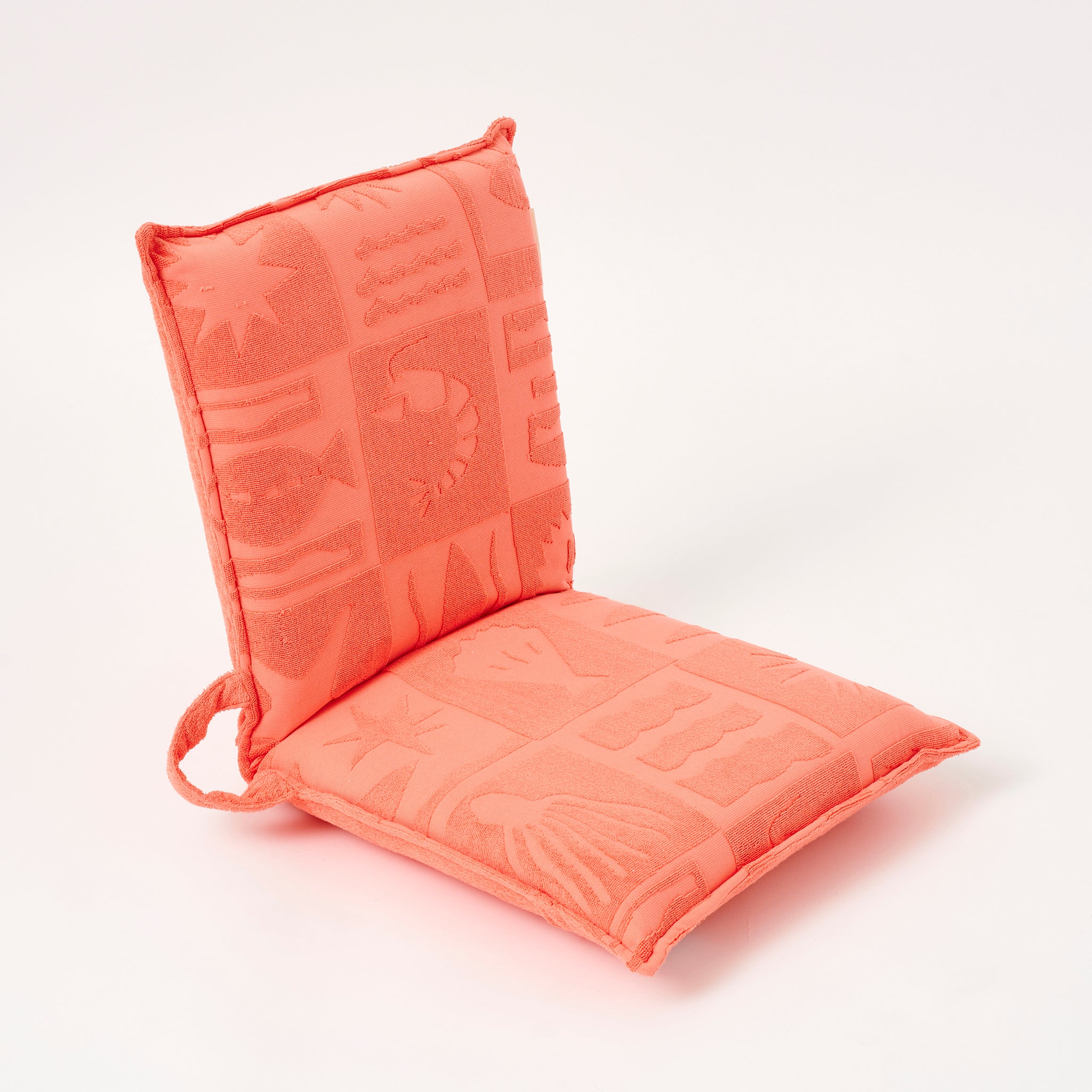 Siège Pliant en Tissu Éponge de Playa Coral