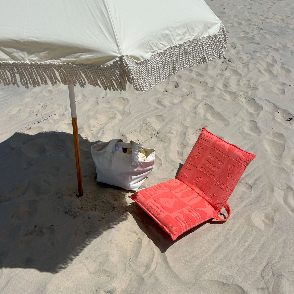 Siège Pliant en Tissu Éponge de Playa Coral