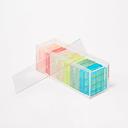 Juego Mini Jumbling Tower Crystal Lucite - Multicolor