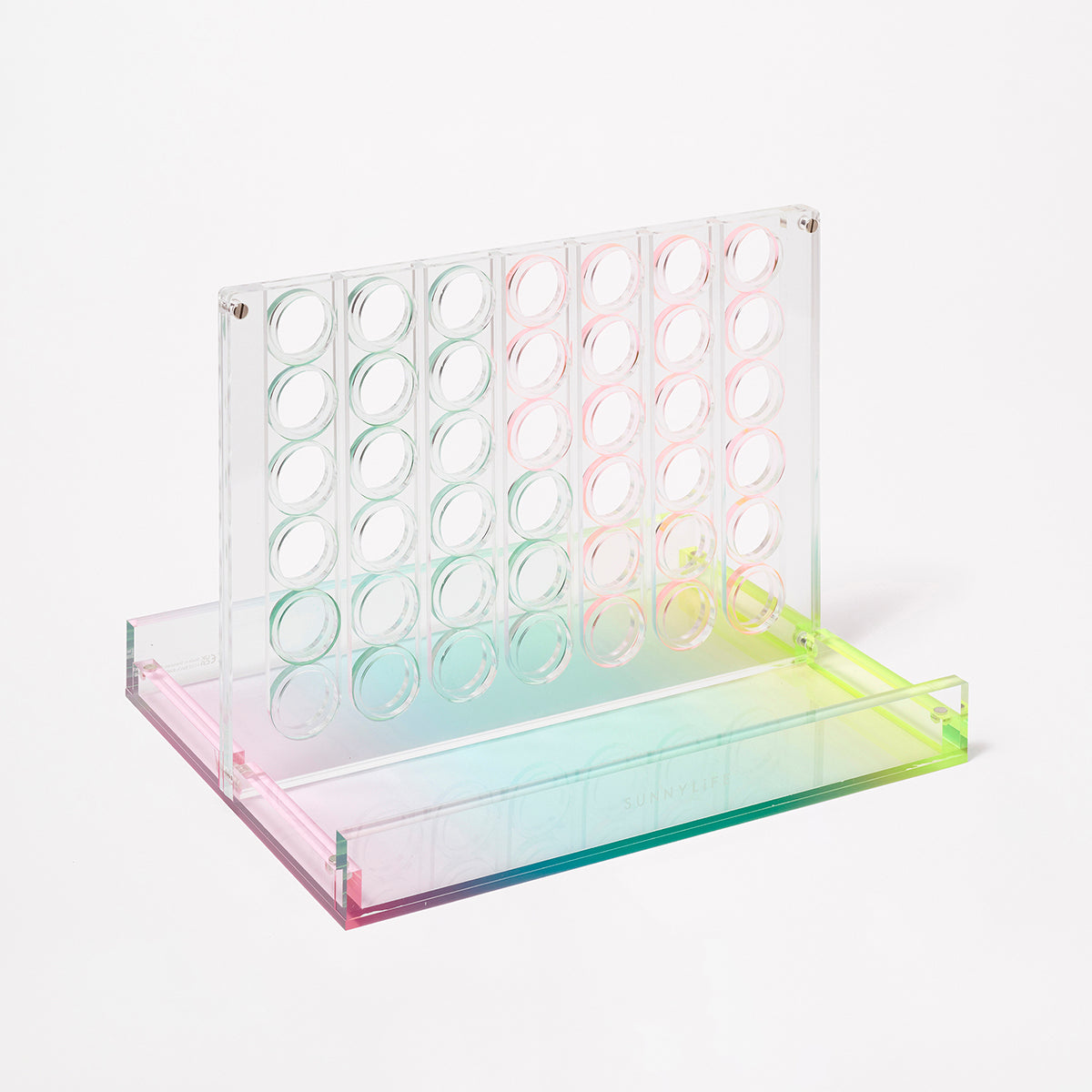 Jeu 4 En 1 Crystal Lucite - Multicolore