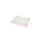 Plateau Jeu Backgammon Crytal Lucite - Multicolore