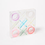 Jeu Tic Tac Crystal Lucite - Multicolore