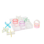 Jeu Tic Tac Crystal Lucite - Multicolore