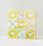 Tic-Tac-Toe en Lucite con Smiley