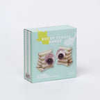 Shark Tribe Khaki Armbands - Green Background Print