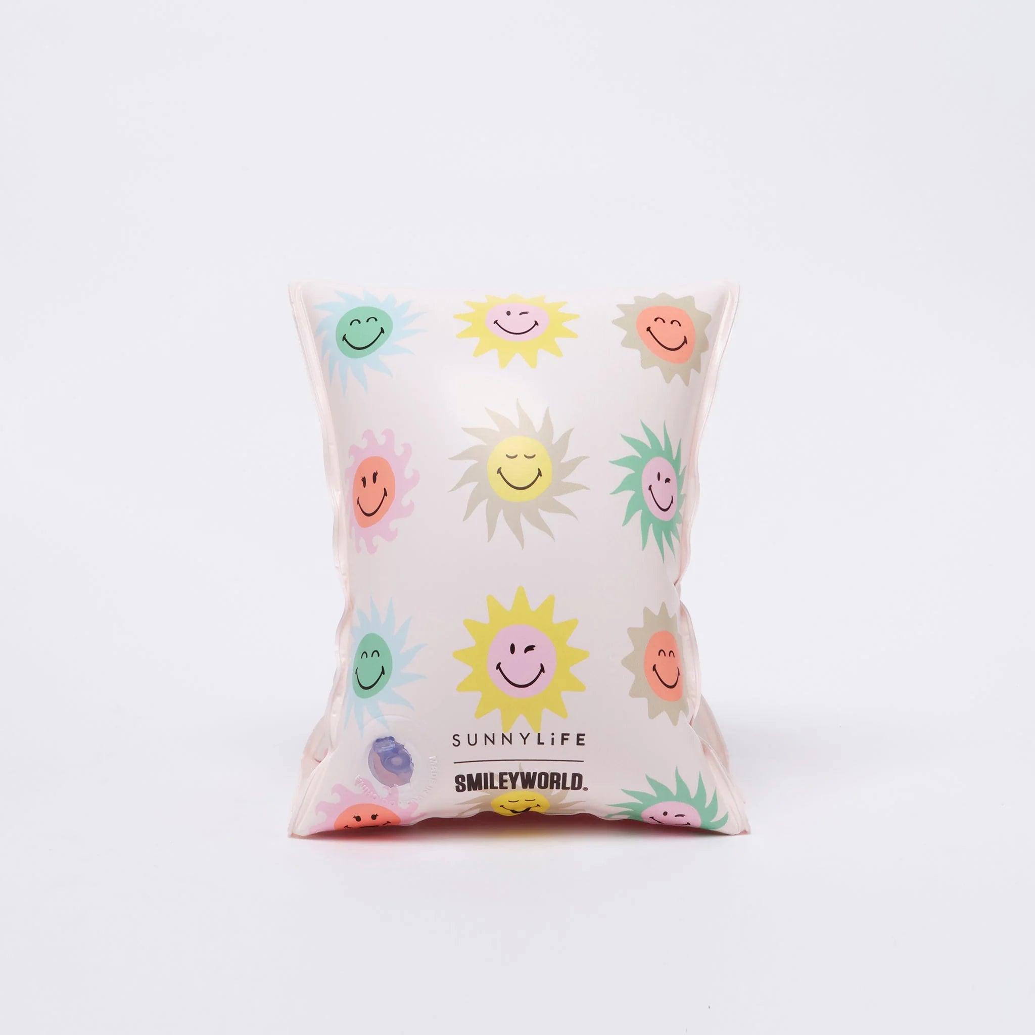 Brassards Smiley World Sol Sea - Imprimé Fond Blanc
