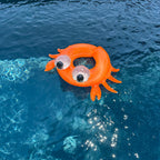 Bouée pour Enfant Sonny la Créature Marine Orange Fluo