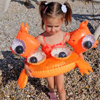 Bouée pour Enfant Sonny la Créature Marine Orange Fluo