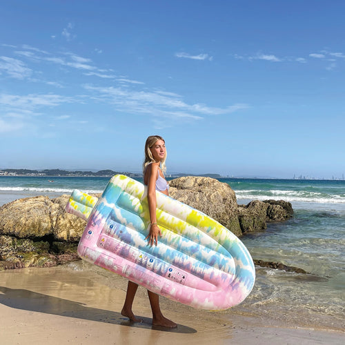 Matelas Flottant Glace Ice Pop Tie Dye Adulte - Multicolore