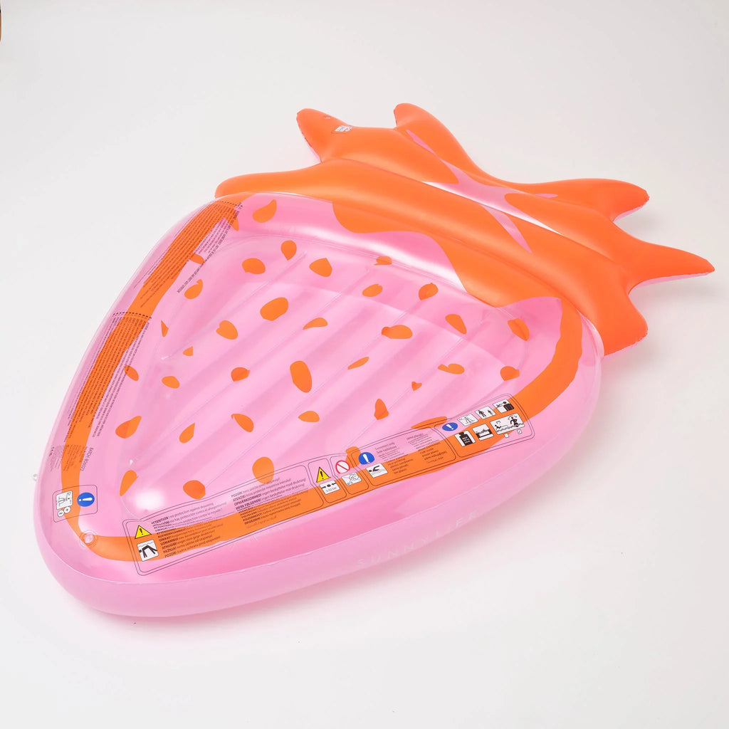 Strawberry Adult Float Mat - Pink