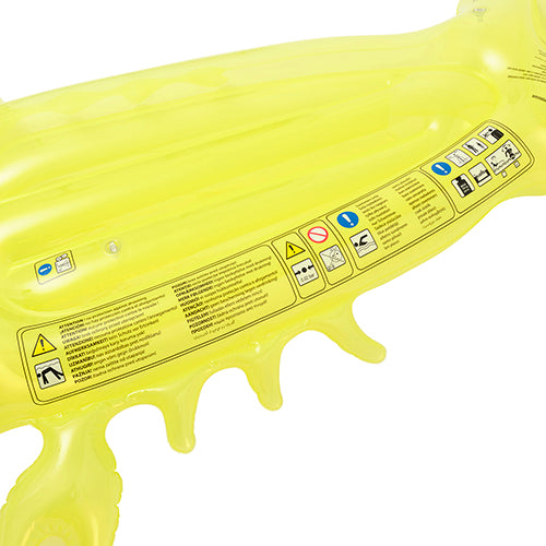 Matelas Flottant Sonny The Sea Creature Enfant - Jaune