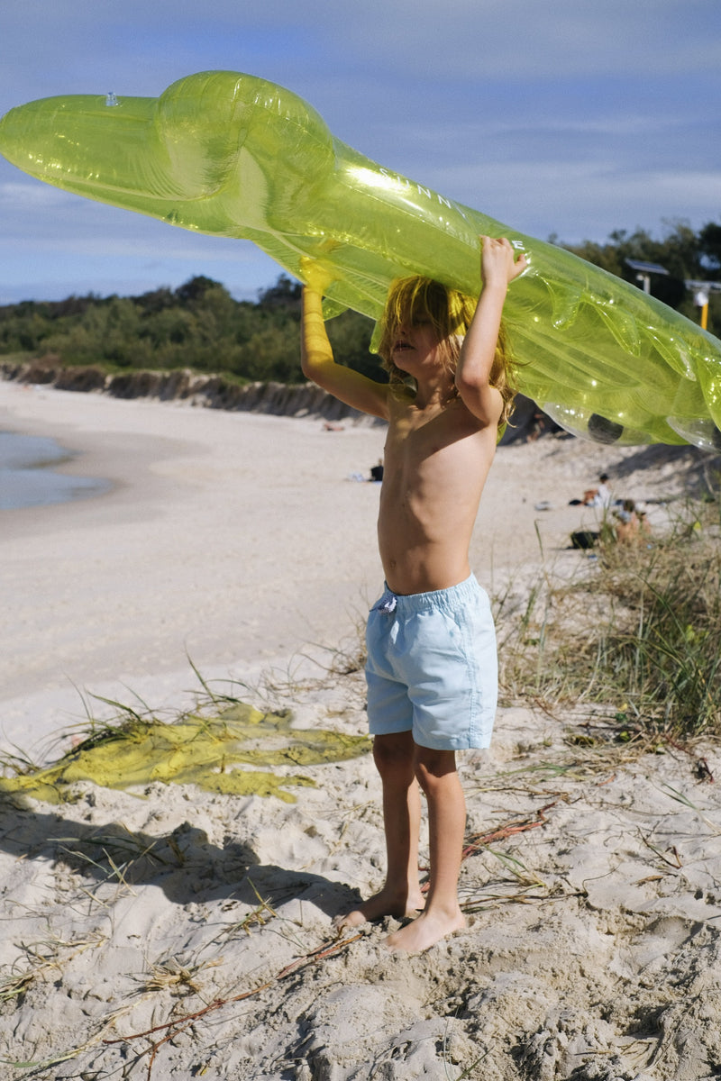 Matelas Flottant Sonny The Sea Creature Enfant - Jaune