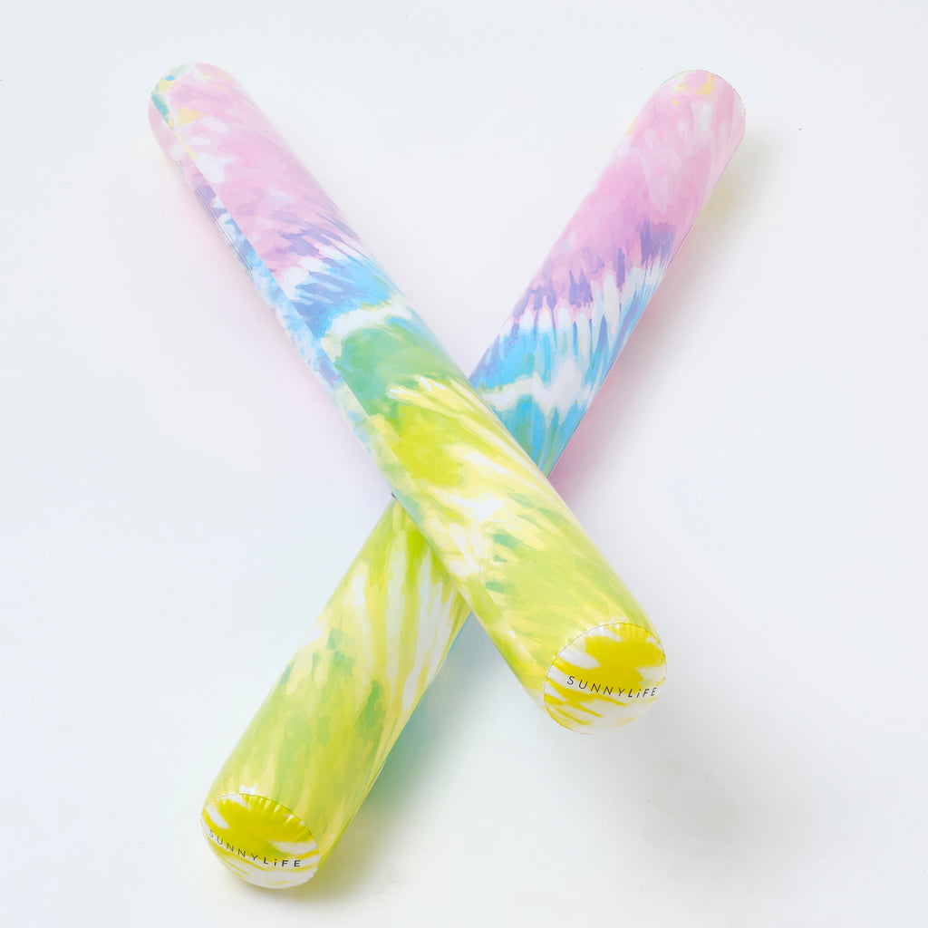 Ensemble de 2 Nouilles de Piscine Tie-dye Sorbet