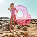 Bouée de Piscine de Luxe Coquillage Bubblegum