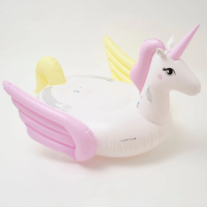 Giant Unicorn Float - White and Pink