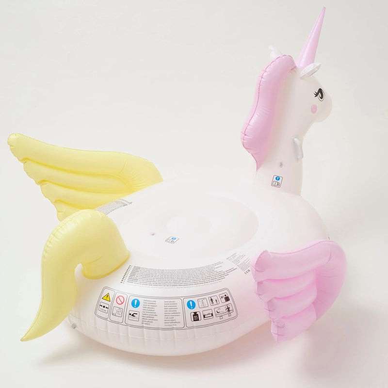 Giant Unicorn Float - White and Pink