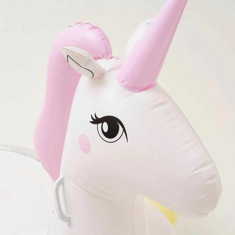 Giant Unicorn Float - White and Pink