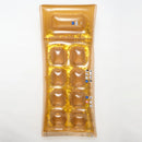 Matelas Flottant Disco Adulte - Or Paillettes
