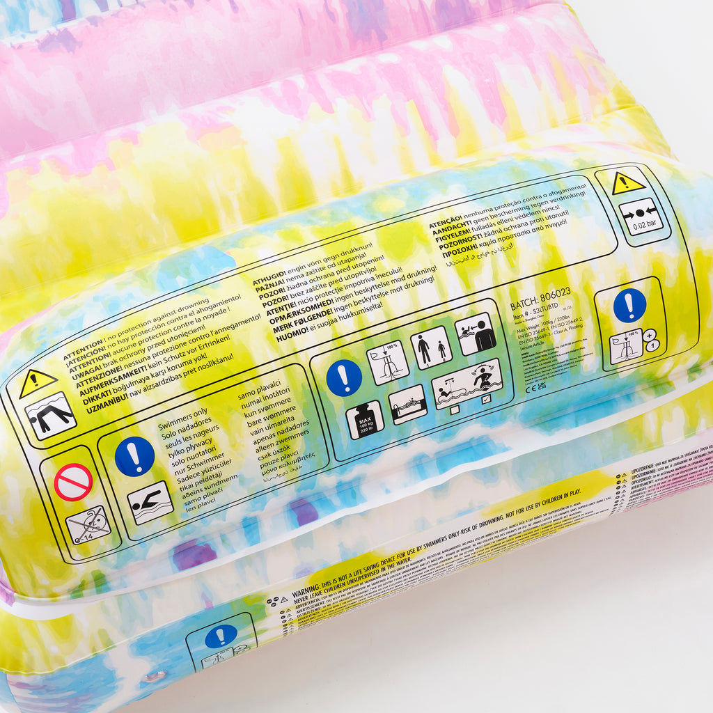 Lilo Lounger Tie Dye Sorbet