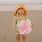 Ballon de Plage Gonflable 3D Rose Trésor de L'Océan