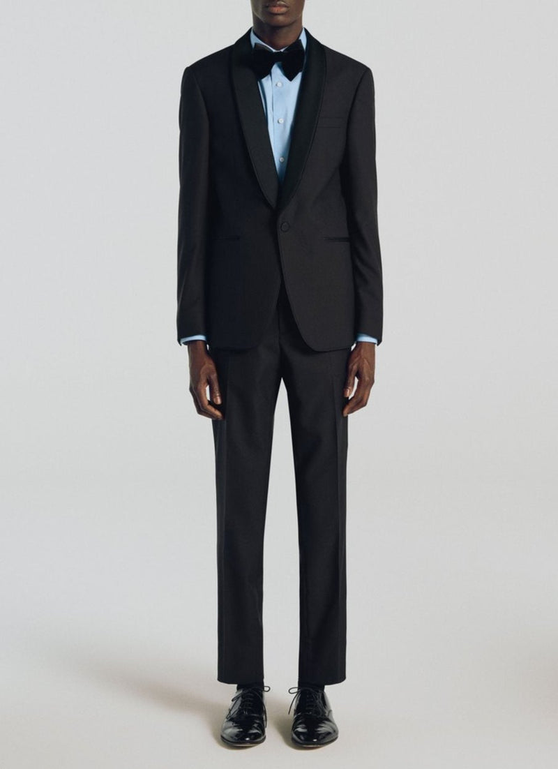 Fursac - Esmoquin de lana de 3 piezas - Negro - Hombre
