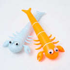 Nouille Gonflable Pour Enfants Sonny La Créature Marine Orange Fluo