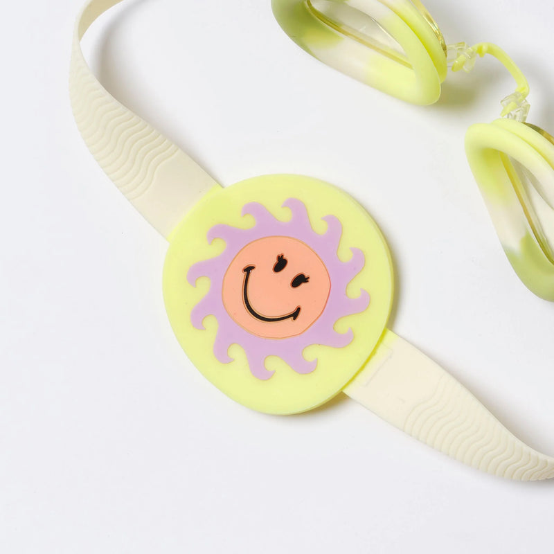 Smiley World Sol Sea Swimming Goggles - Yellow