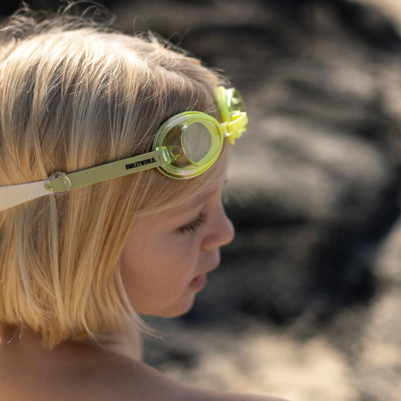 Smiley World Sol Sea Swimming Goggles - Yellow