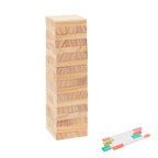 Jeu Jumbling Tower Coloriable - Imprimé Fond Marron